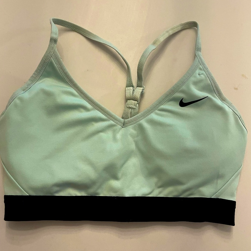 Green Nike Sports Bra